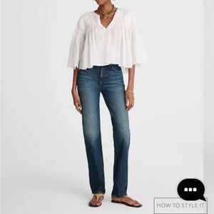 The Longline Straight Jean